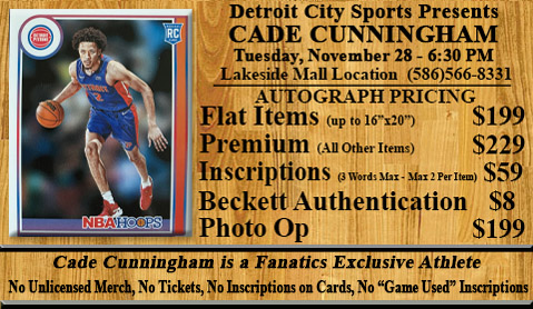Cade Cunningham Autographed Detroit Pistons City Edition Nike Swingman  Jersey (Pre-Order) - Detroit City Sports