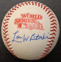 Lou Whitaker Autographed 1984 World Series Official Baseball