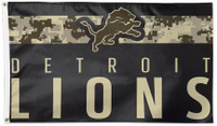 Detroit Lions WinCraft 3' x 5' Standard 1-Sided Deluxe Camo Flag