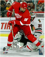 Tomas Holmstrom Detroit Red Wings PhotoFile 8x10 Photo #2
