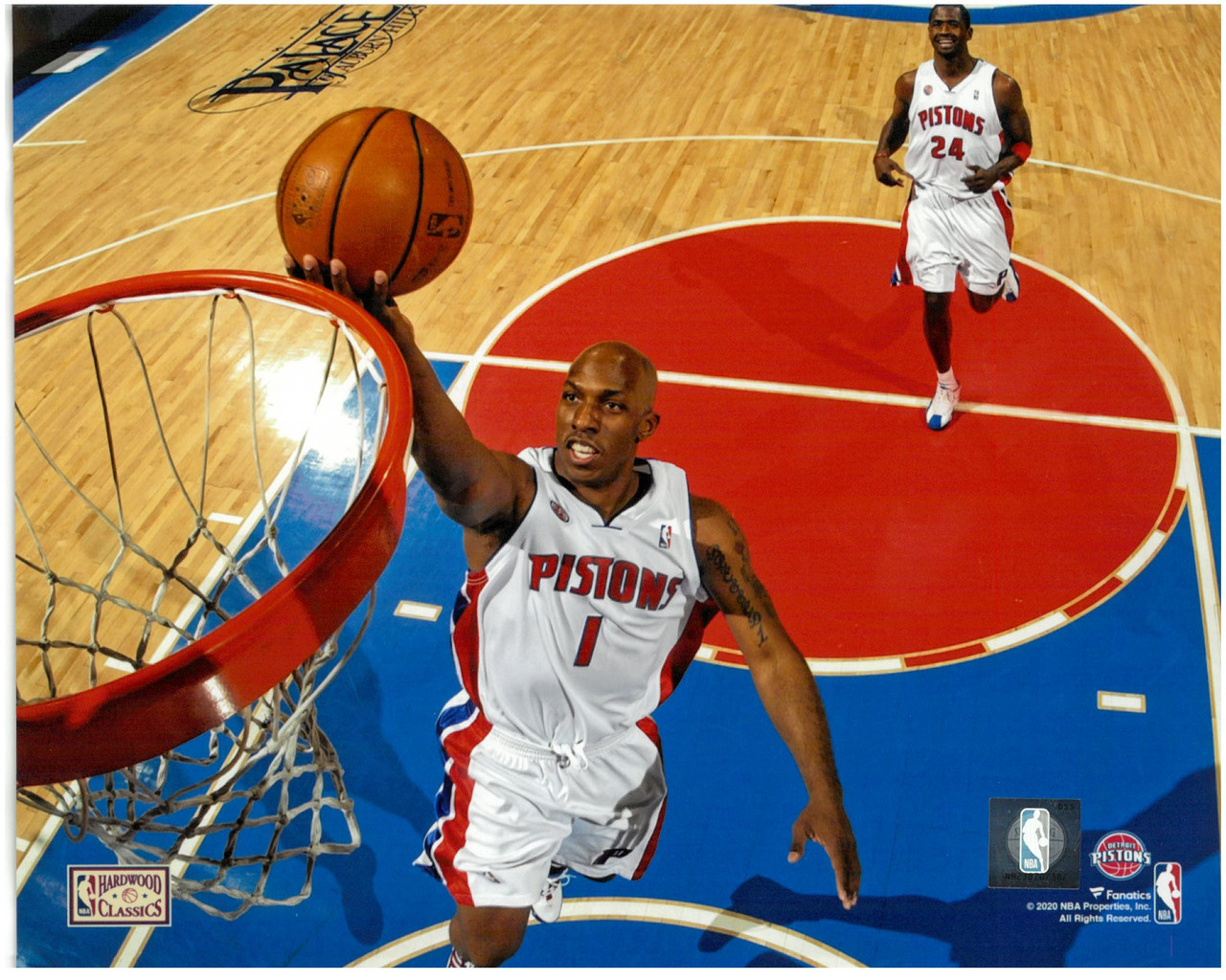 Joe Johnson Detroit Pistons Fanatics Authentic