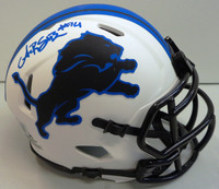 Amon-Ra St. Brown Autographed Detroit Lions Lunar Eclipse Speed Mini Helmet