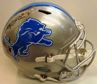 Amon-Ra St. Brown Autographed Detroit Lions Full Size Replica Speed Helmet