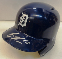 Eric Haase Autographed Detroit Tigers Mini Helmet - Blue