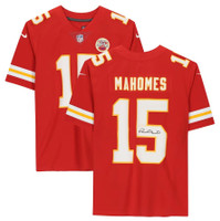 Patrick Mahomes Autographed Kansas City Chiefs Nike Limited Jersey - Red