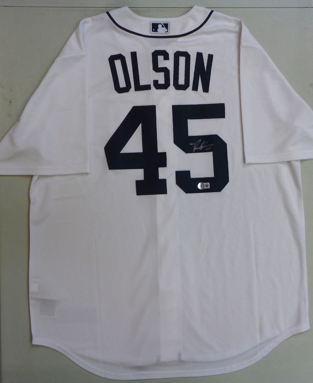 Riley Greene Detroit Tigers Nike Official Replica Home Jersey - White