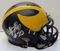 Anthony Thomas Autographed University of Michigan Speed Mini Helmet