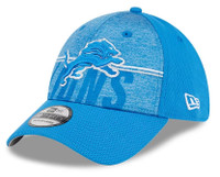 Detroit Lions New Era 2023 NFL Training Camp 39THIRTY Flex Fit Hat - Blue
