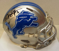 David Montgomery Autographed Detroit Lions Speed Mini Helmet