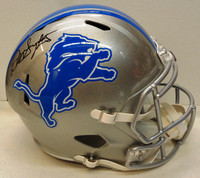 David Montgomery Autographed Detroit Lions Full Size Speed Replica Helmet