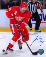Pavel Datsyuk Autographed Detroit Red Wings 8x10 Photo #5 - The Dangle