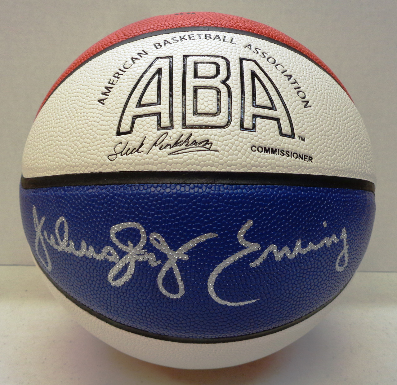 Julius Erving Signed Full-Size Spalding ABA Basketball (Beckett LOA)