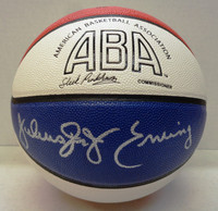 Julius Erving Autographed Official ABA Basketball