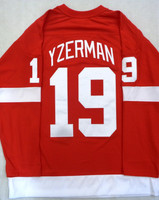 Steve Yzerman Mitchell & Ness Blue Line Detroit Red Wings 1996-97 Red Jersey
