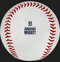 Miguel Cabrera "Gracias Miggy!" Final Season Commemorative Baseball