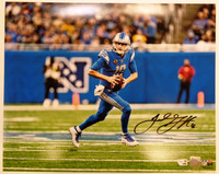 Jared Goff Autographed Detroit Lions 16x20 Photo #2 (Horizontal)
