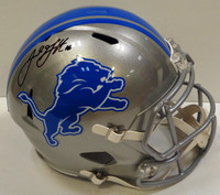 Jared Goff Autographed Detroit Lions Full Size Replica Helmet