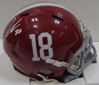 Jahmyr Gibbs Autographed Alabama Mini Helmet