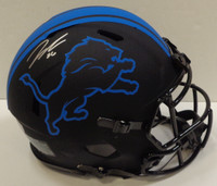 Jahmyr Gibbs Autographed Detroit Lions Eclipse Full Size Authentic Helmet