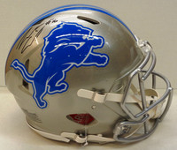 Jack Campbell Autographed Detroit Lions Full Size Authentic Helmet