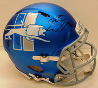 Jack Campbell Autographed Detroit Lions 2023 Alternate Full Size Authentic Helmet