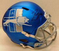 Jack Campbell Autographed Detroit Lions 2023 Alternate Full Size Replica Helmet