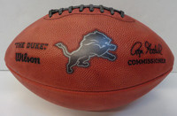 Barry Sanders Autographed Detroit Lions NFL Duke 2022 Training Camp Team Metallic Football (Pre-Order)