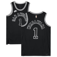 Victor Wembanyama San Antonio Spurs Autographed Fanatics Authentic Nike Hardwood Classic Swingman Jersey