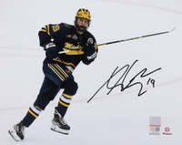 Adam Fantilli Autographed University of Michigan 8x10 Photo