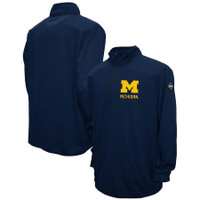 University of Michigan Men's Franchise Club Navy Thermatec Half-Zip Pullover Jacket