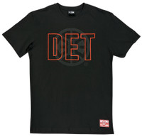 Detroit Pistons Men's New Era 2023-24 City Edition Logo T-shirt - Black