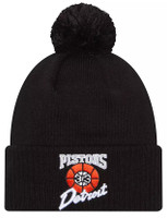 Detroit Pistons 2023-24 New Era City Edition Alternate Cuffed Knit Hat