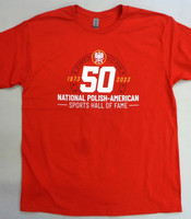 National Polish-American Sports HOF 50th Anniversary Men's T-shirt
