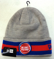 Detroit Pistons New Era E3 Cuffed Knit Hat