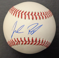 Justice Bigbie Autographed Official Rawlings Major League Baseball