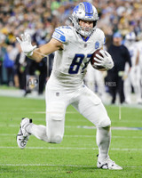 Sam LaPorta Autographed 8x10 #1 - Vertical White Jersey (Pre-Order)