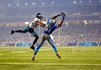 Calvin Johnson Autographed 16x20 Photo #2 - Catching a Pass (Pre-Order)