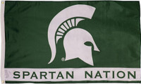 Michigan State University BSI Products Premium 3x5 Flag - Spartan Nation