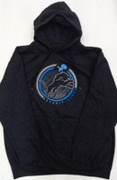 Men's Fanatics Branded Black Detroit Lions Big & Tall Color Pop Hoodie