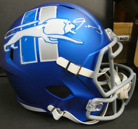 Jameson Williams Autographed Detroit Lions Alternate Full Size Speed Authentic Helmet