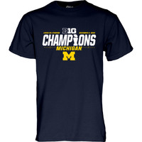 University of Michigan Men's 2023 Big Ten Champions Locker Room T-shirt