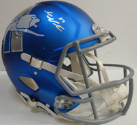 Sam LaPorta Autographed Detroit Lions Alternate Full Size Speed Replica Helmet