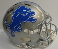 Sam LaPorta Autographed Detroit Lions Full Size Speed Replica Helmet