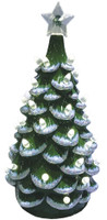 Michigan State Spartans 14'' Ceramic Christmas Tree