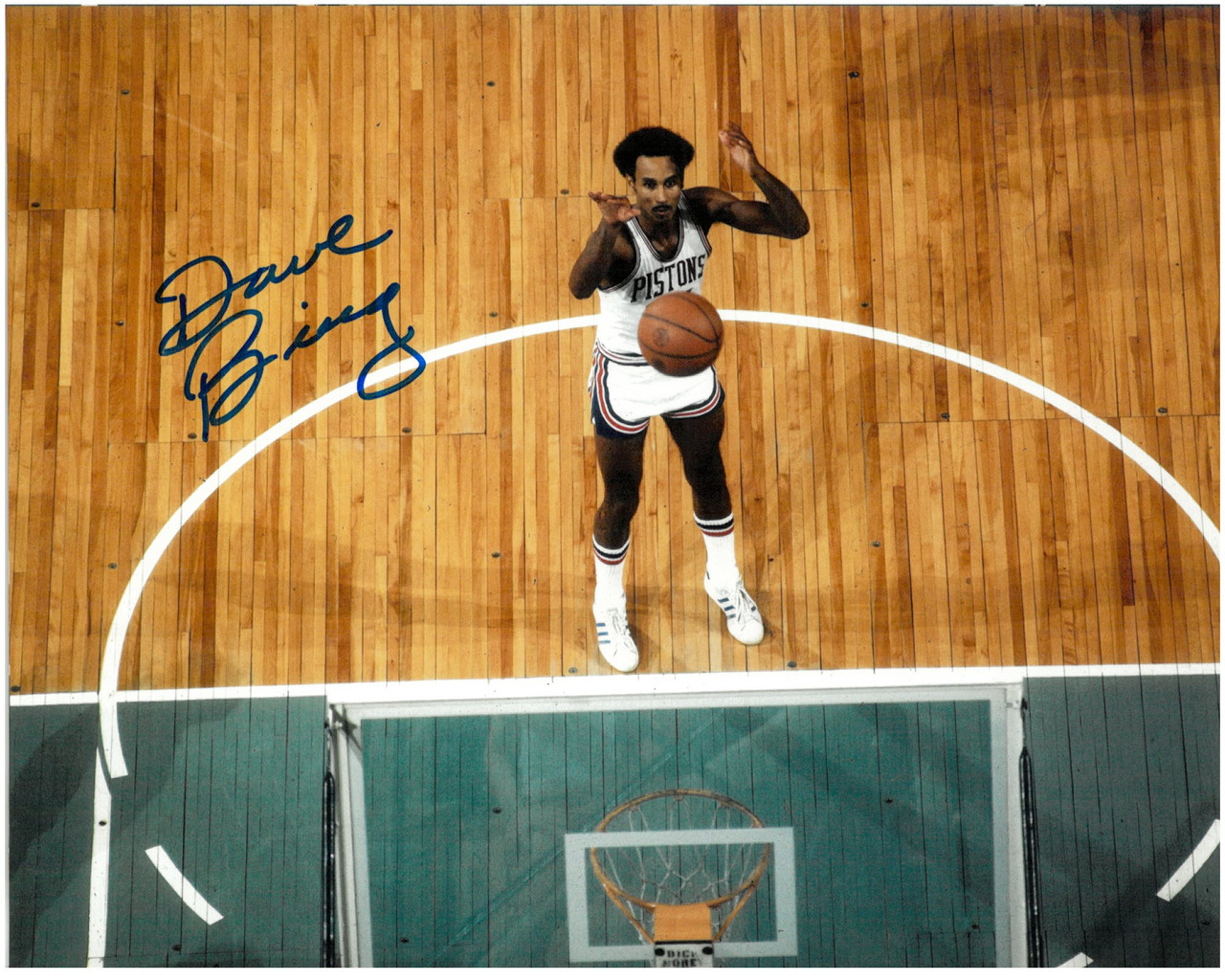 Dave Bing outlet signed Basketball