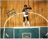 Dave Bing Autographed Detroit Pistons 8x10 Photo #2