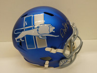 David Montgomery Autographed Detroit Lions 2023 Alternate Full Size Speed Replica Helmet