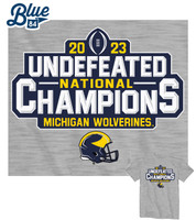 University of Michigan Men's 2023 National Champions T-shirt - Raise Up