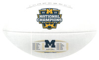 University of Michigan 2023 National Champions Full Size Football
