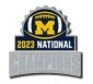 University of Michigan 2023 National Champions Wincraft Collector Pin